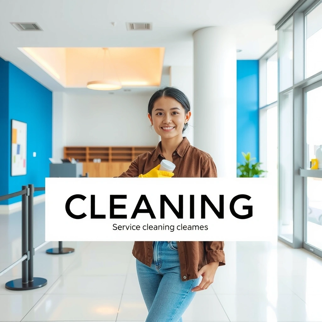 Professional cleaning service hero background