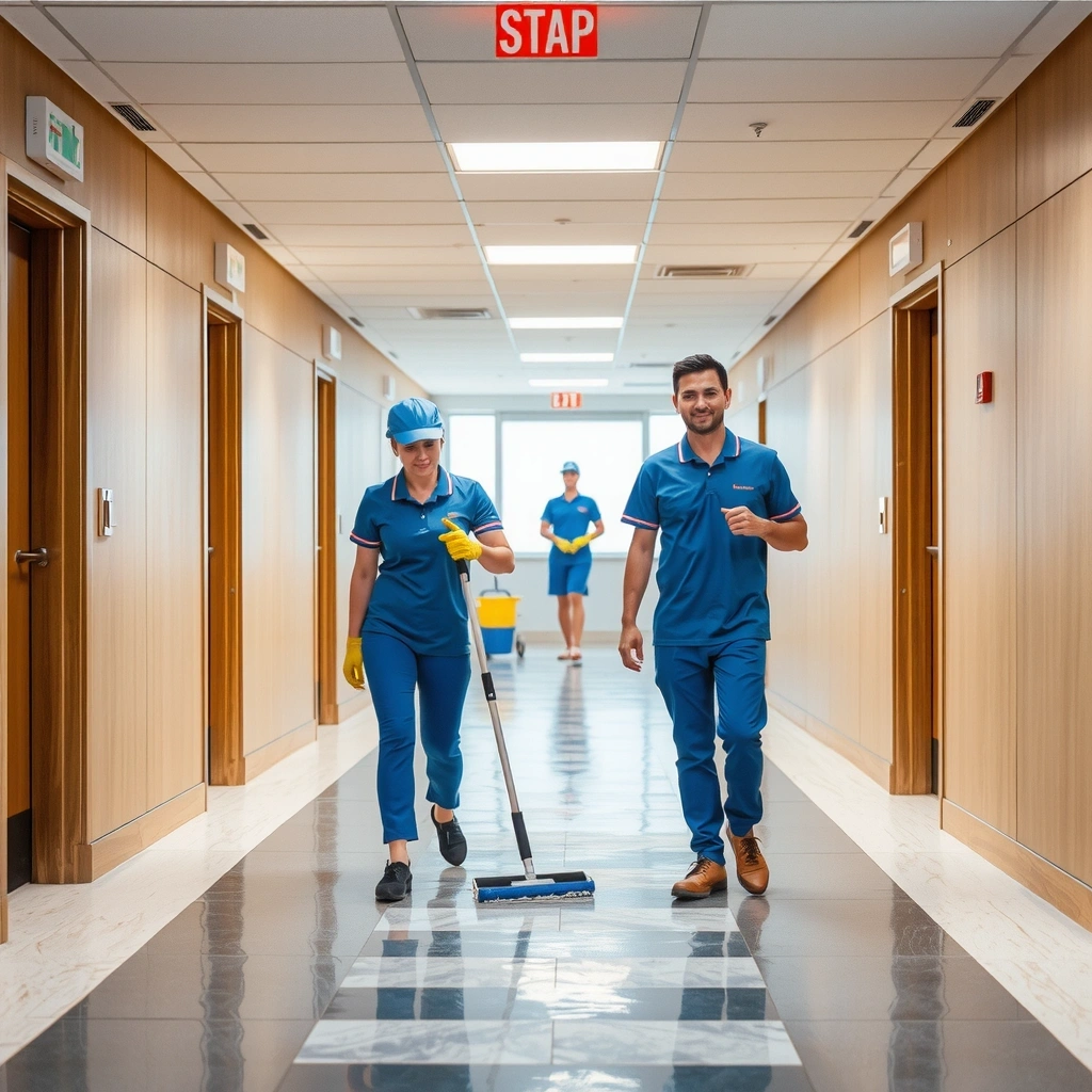 Commercial space maintenance service