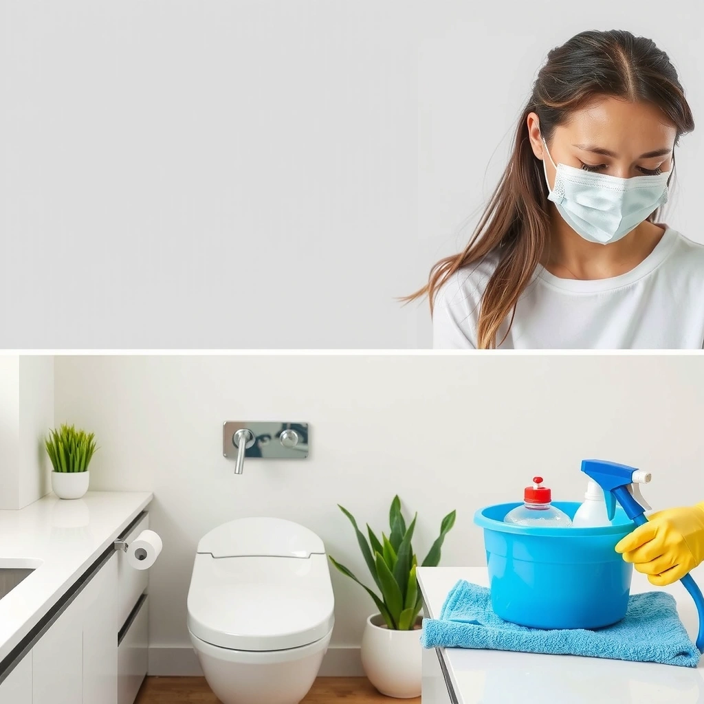 Kitchen and bathroom deep cleaning